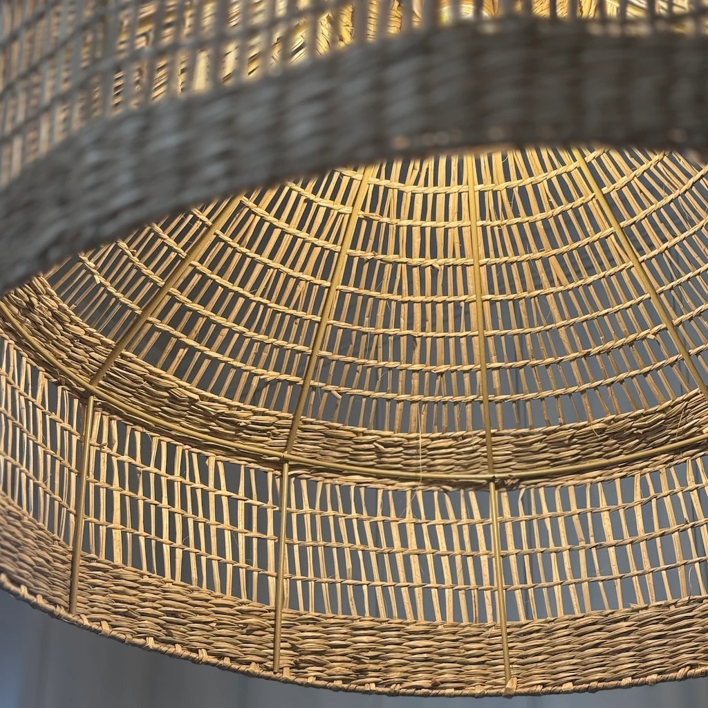 Seagrass Woven Pendant Shade - Image 4