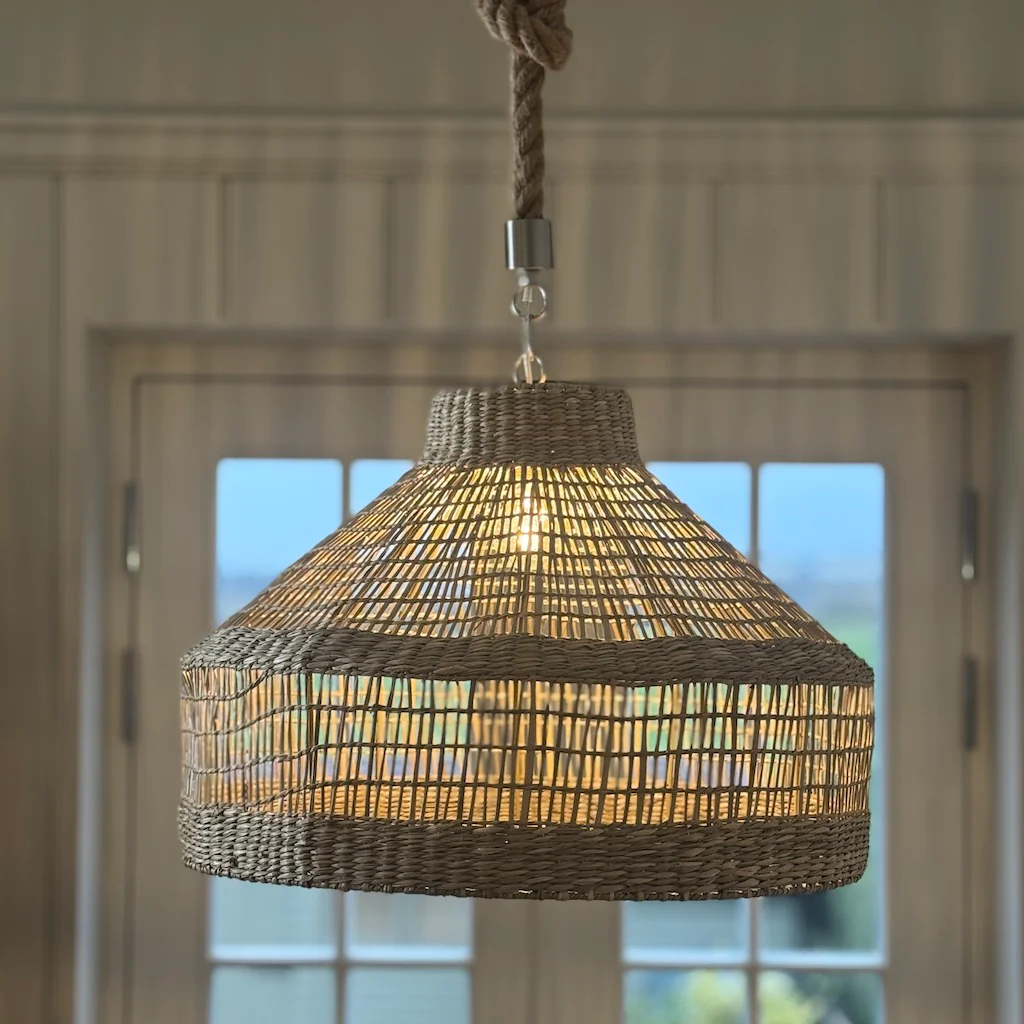 Seagrass Woven Pendant Shade - Image 5