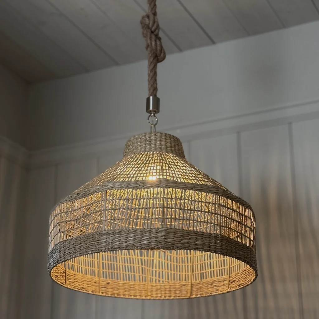 Seagrass Woven Pendant Shade - Image 6
