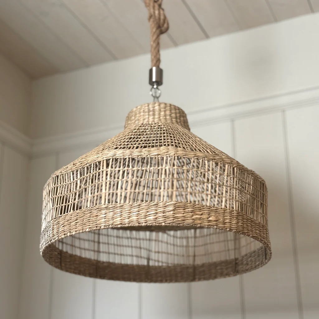 Seagrass Woven Pendant Shade - Image 7