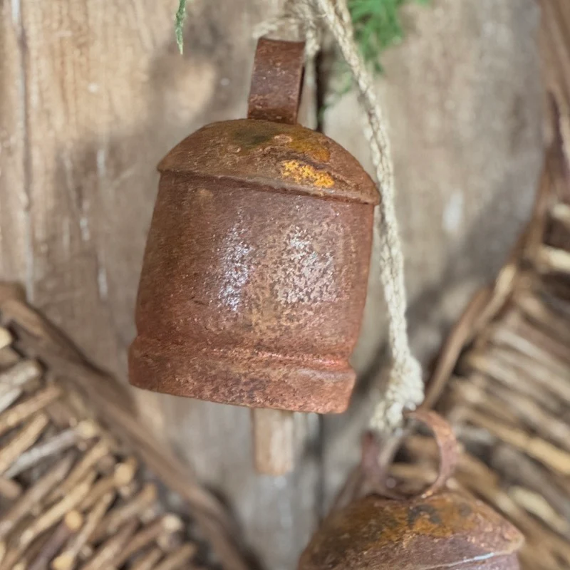 Rusty Vintage Style Sheep Bell - Image 2