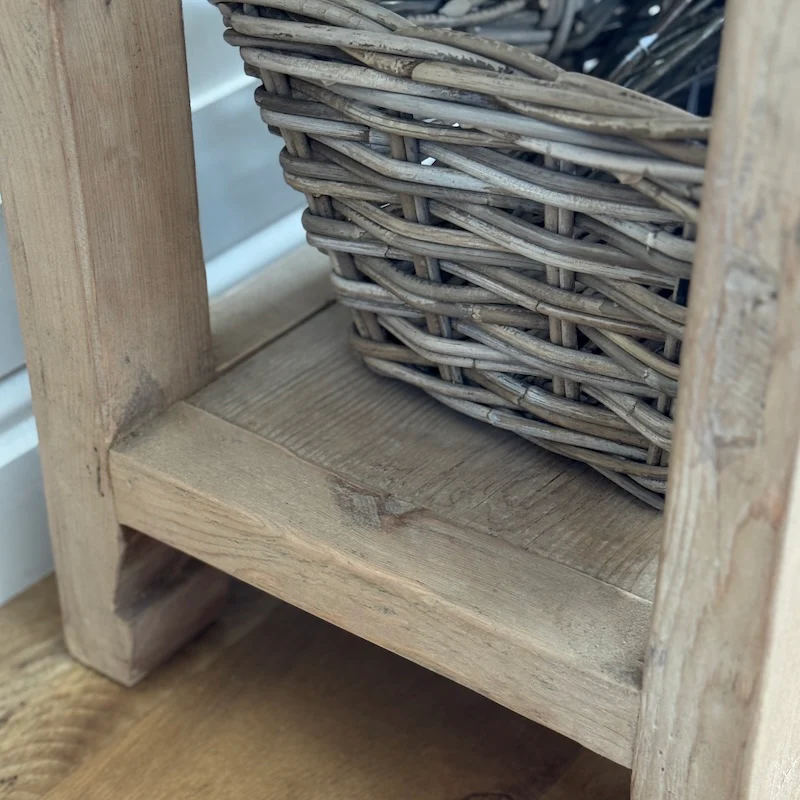Sonoma 3 Drawer Reclaimed Wood Console Table - Image 4