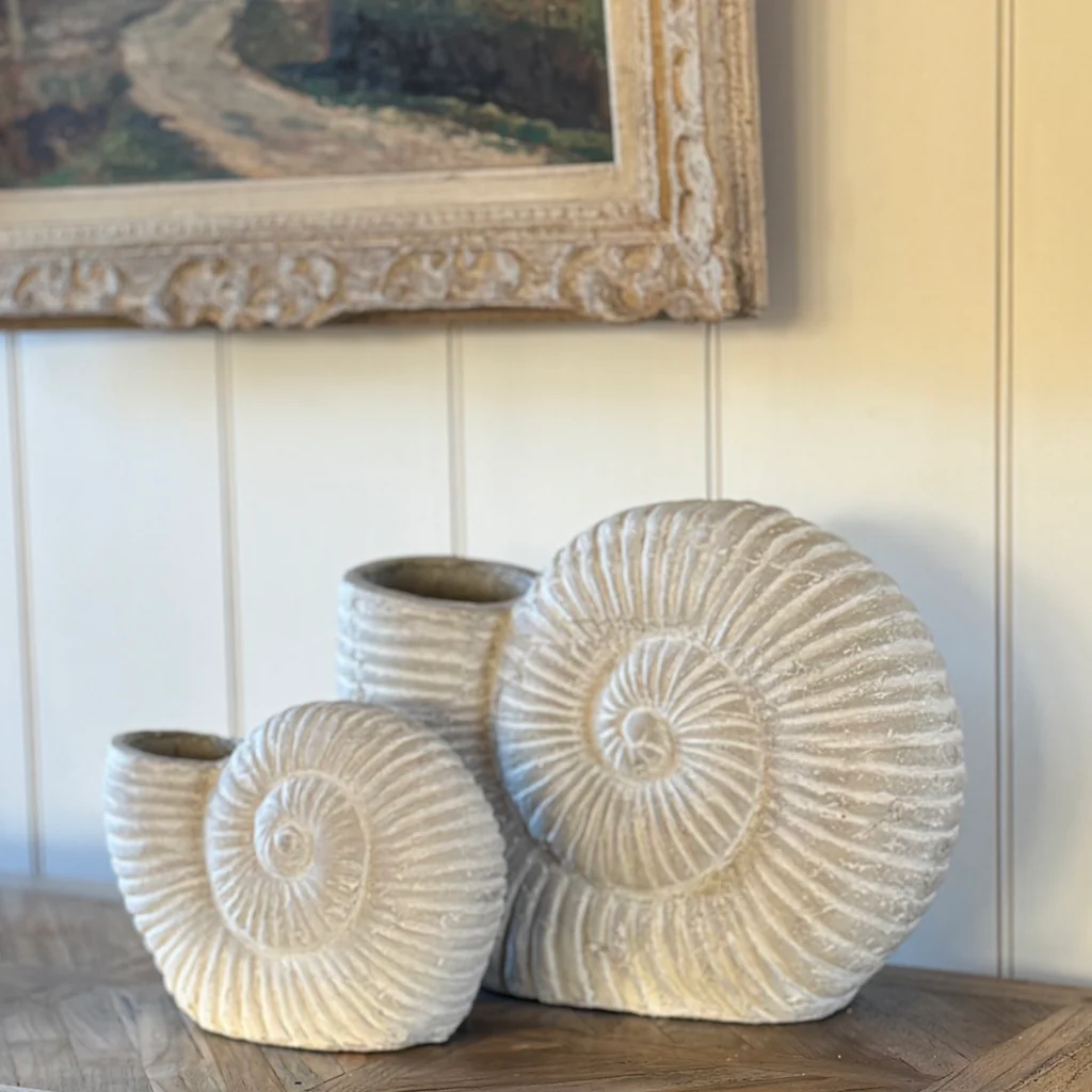 Stone Grey Ammonite Shell Ornament - Image 6