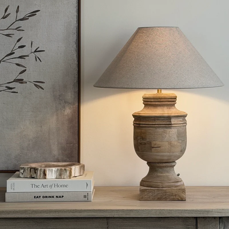 Sugarbush Wooden Table Lamp - Image 2
