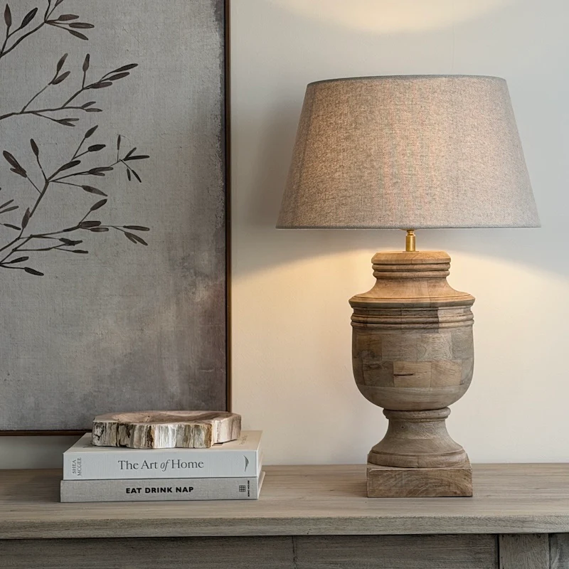 Sugarbush Wooden Table Lamp - Image 7