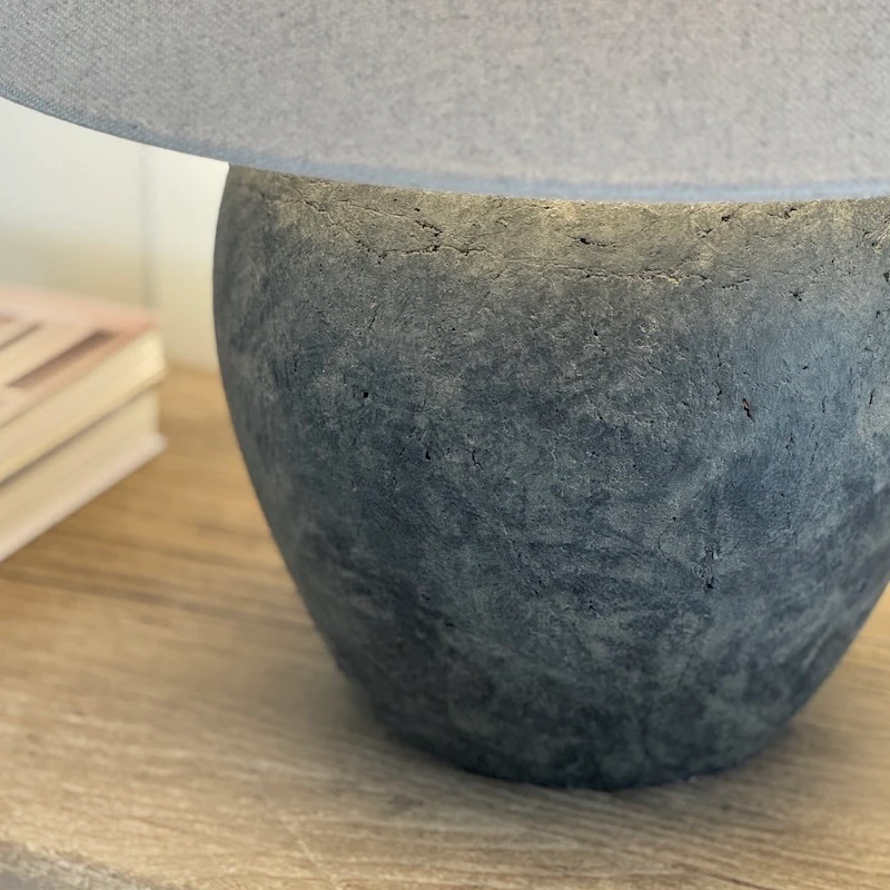 Suverovi Aged Dark Stoneware Lamp Large - Image 2