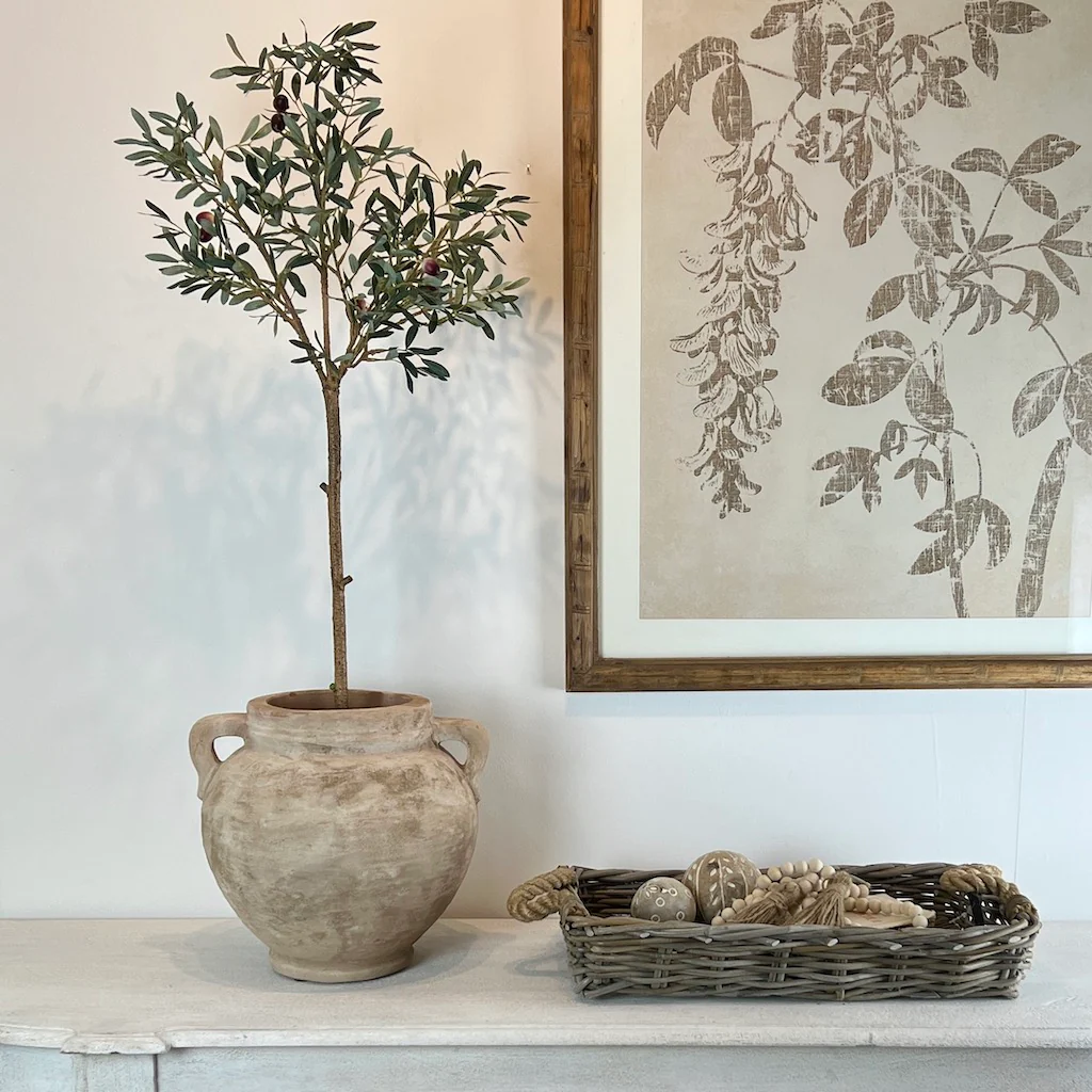 Tall Faux Olive Tree