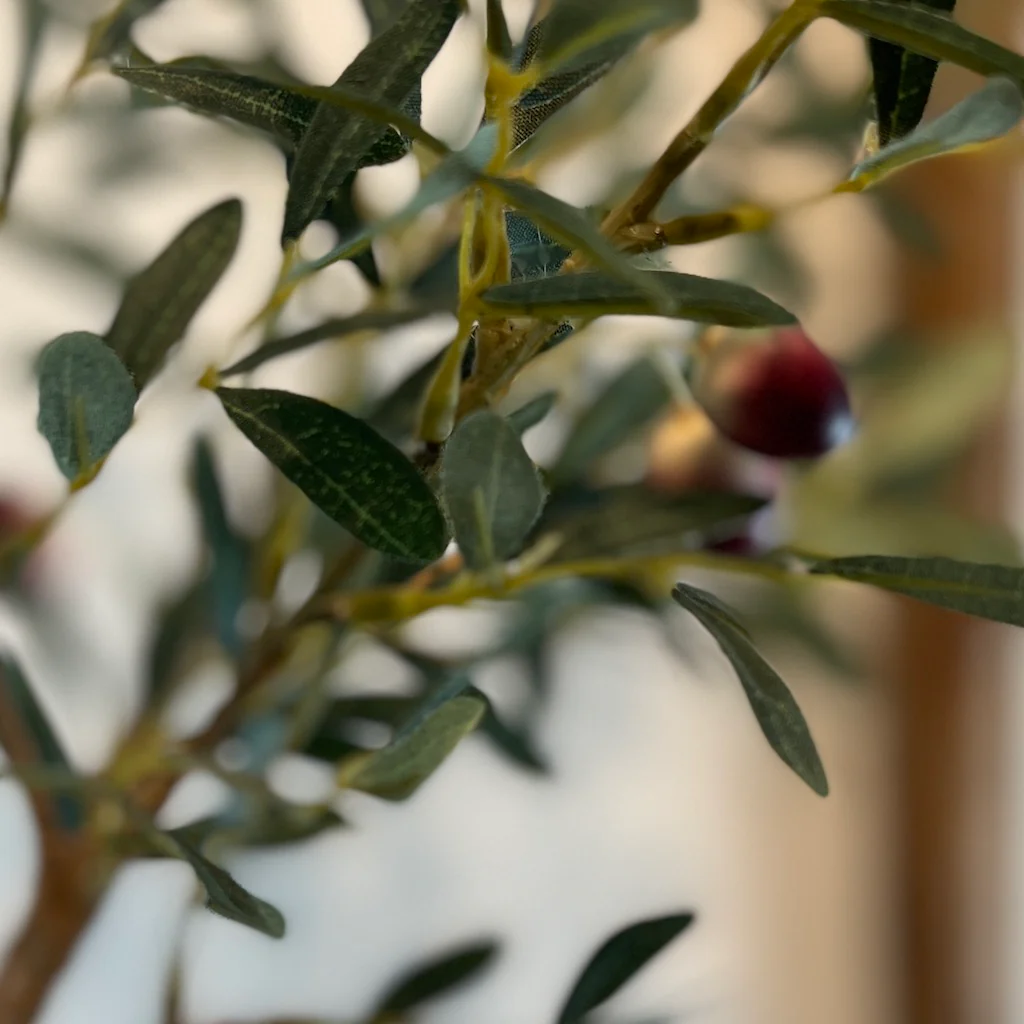 Tall Faux Olive Tree - Image 2