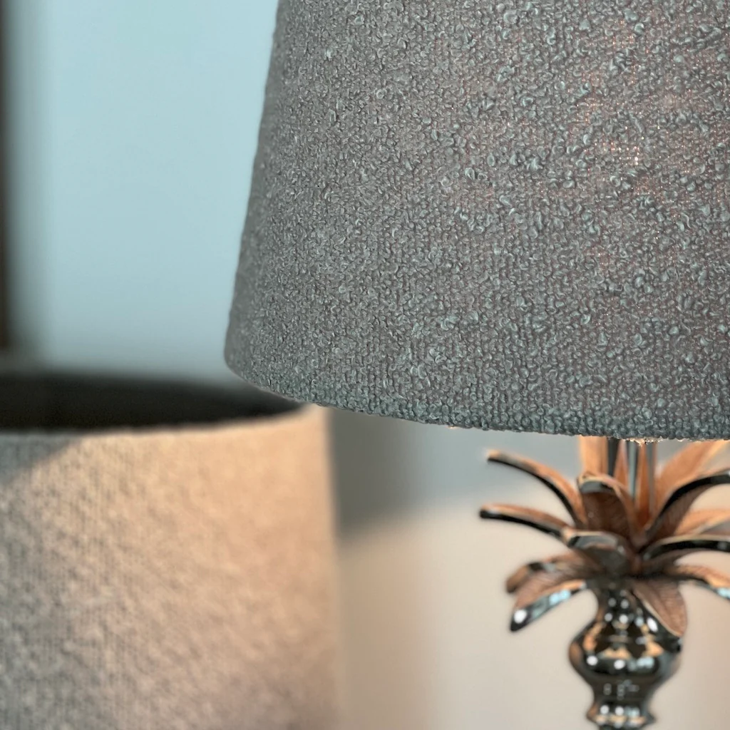 Bouclé Tapered Shade Mocca - Image 2
