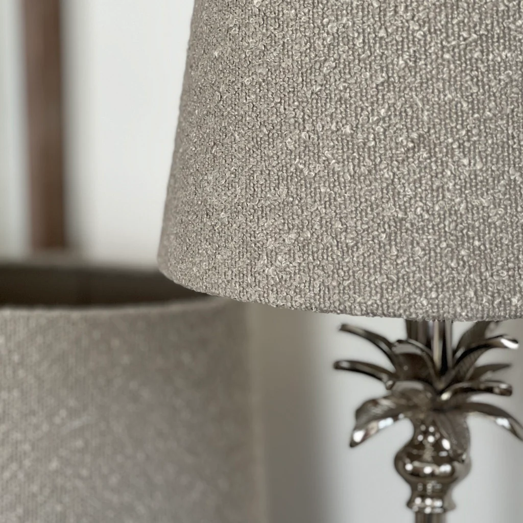 Bouclé Tapered Shade Mocca - Image 3
