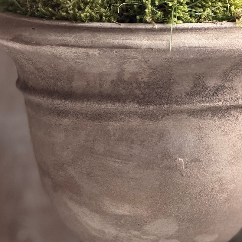 Terracotta Goblet – Aged Stone Finish - Image 3