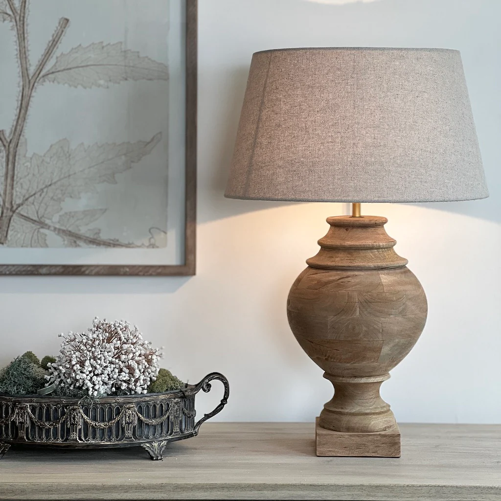 Tremblant Wooden Table Lamp