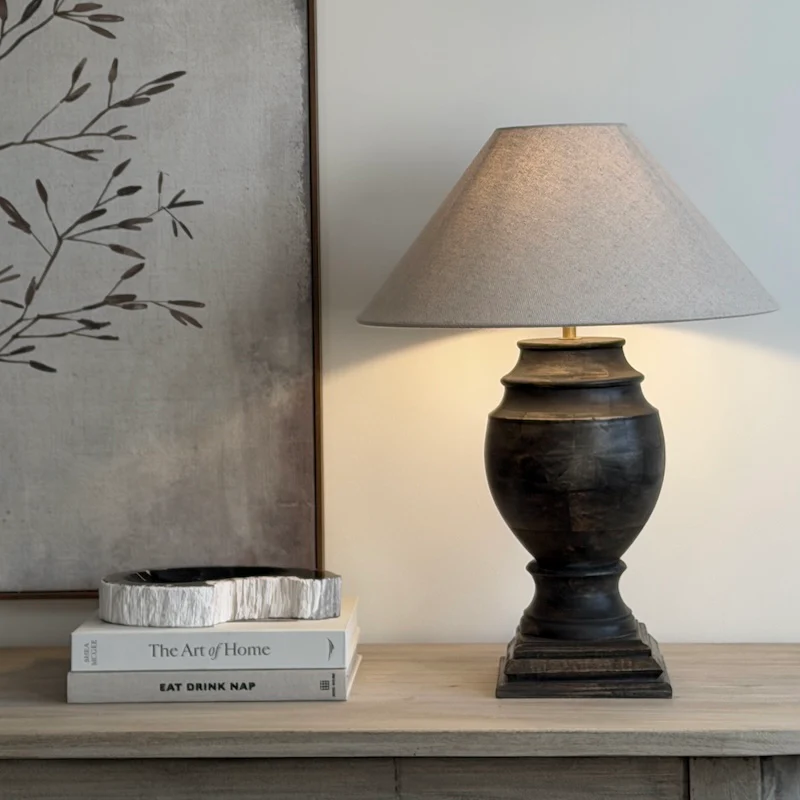 Vail Wooden Table Lamp - Image 5