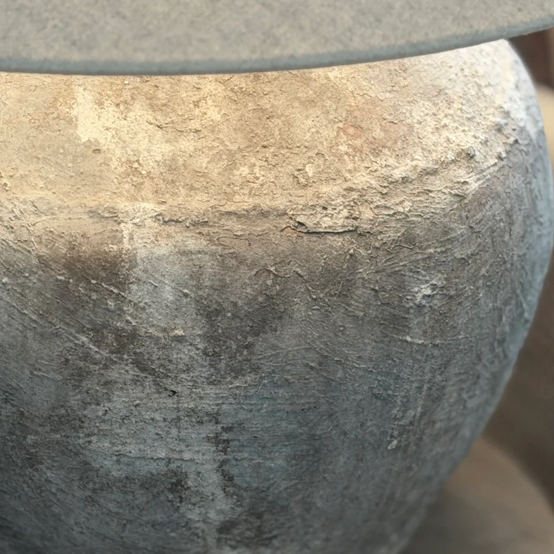 Vintage Indonesian Water Pot Lamp XL - Image 12