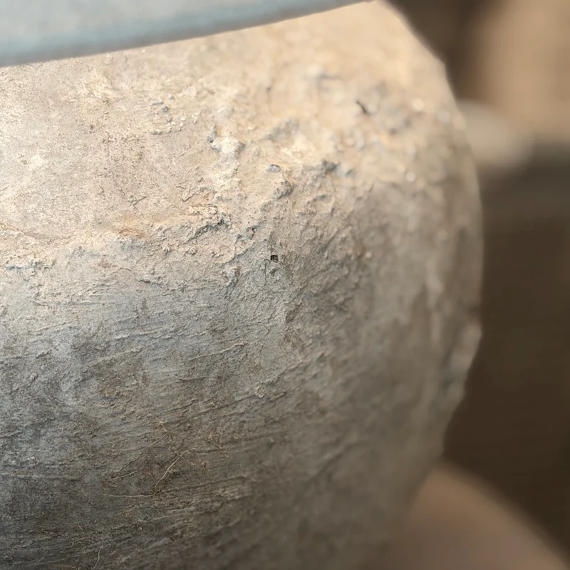 Vintage Indonesian Water Pot Lamp XL - Image 9