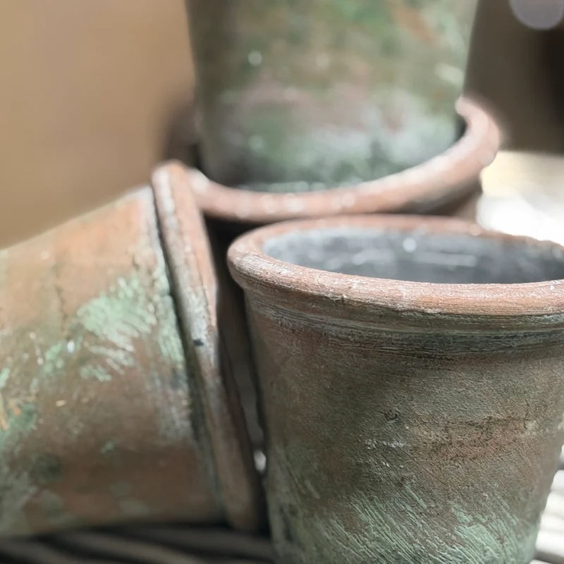 Vintage Style Geranium Terracotta Pot - Image 3