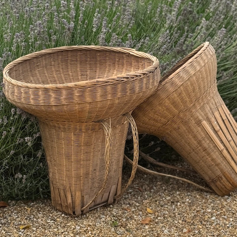 Vintage Tea Picker Basket