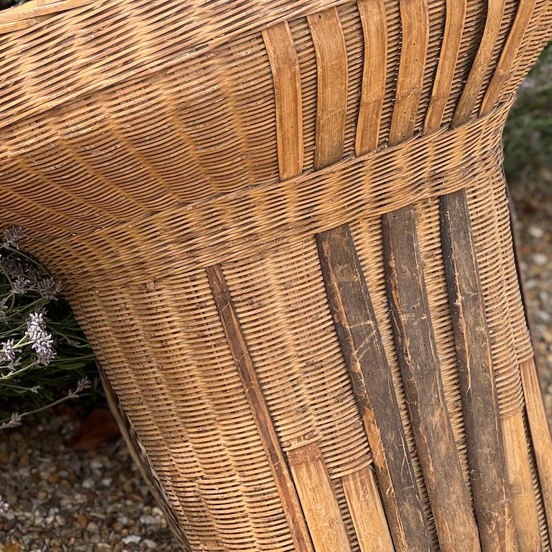 Vintage Tea Picker Basket - Image 2