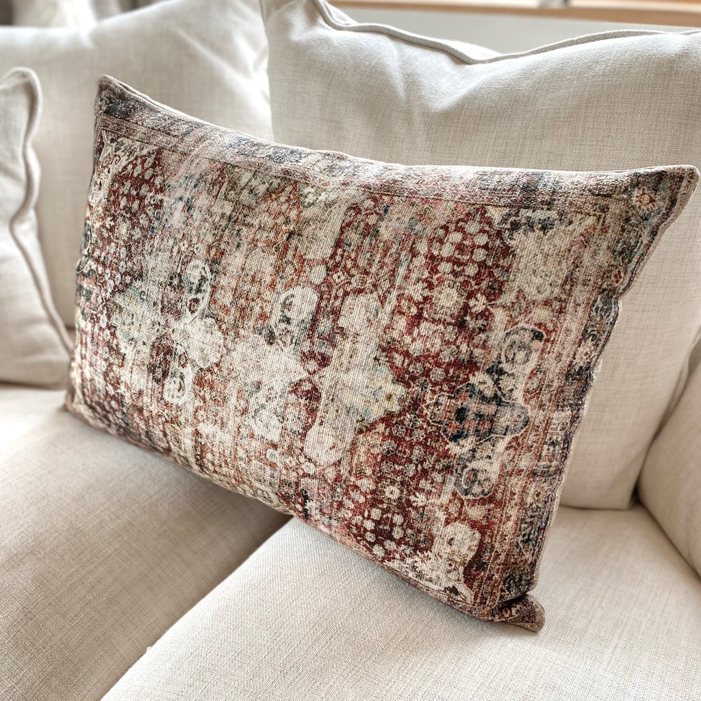 Vintage Warm Tone Autumnal Cushion - Image 4