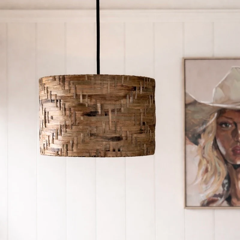 Water Hyacinth Woven Pendant Light Shade | 4 Sizes 31cm - 60cm