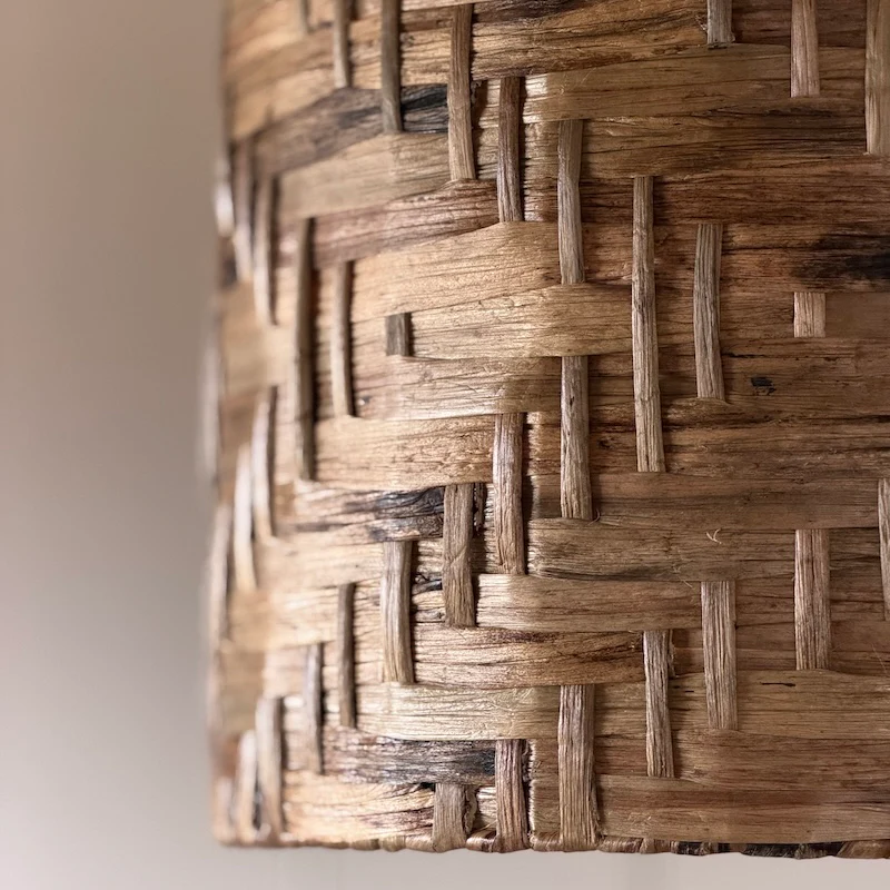 Water Hyacinth Woven Pendant Light Shade | 4 Sizes 31cm - 60cm - Image 2