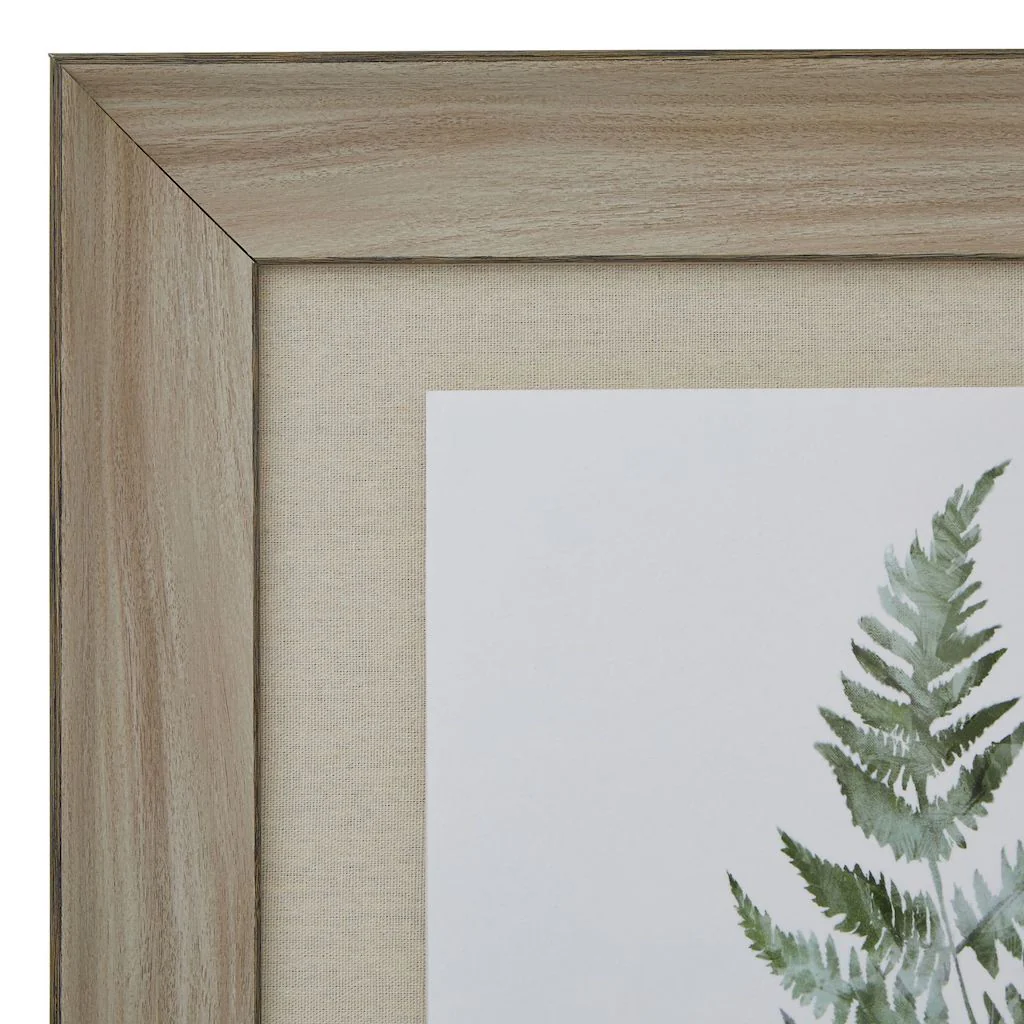 Watercolour Fern Prints Washed Frame Set 3 - Image 8