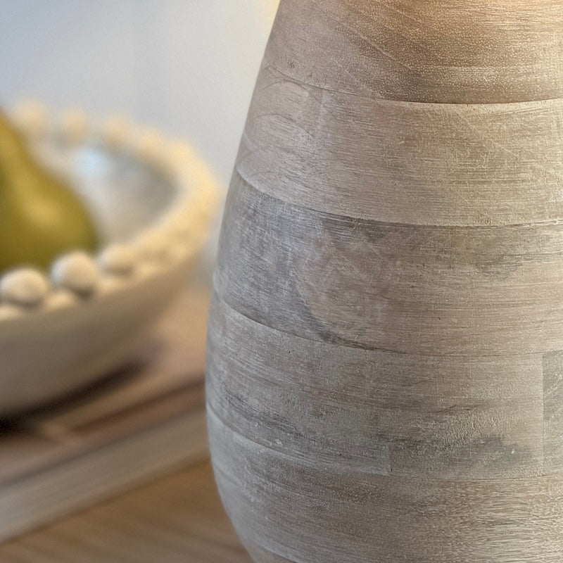 Whistler Limewash Wooden Table Lamp - Image 3