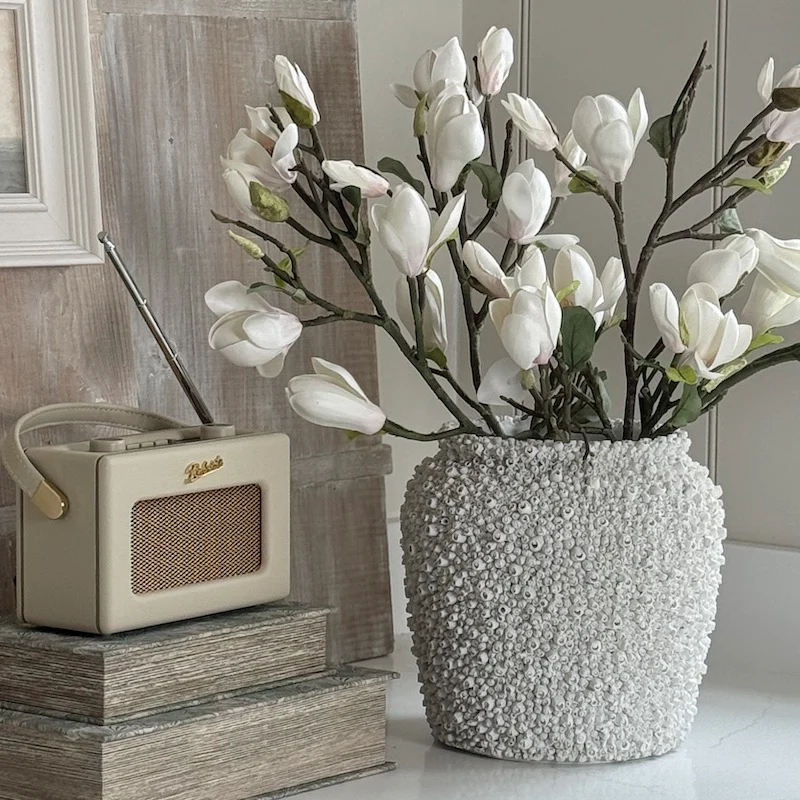 White Barnacle Vase - Image 4