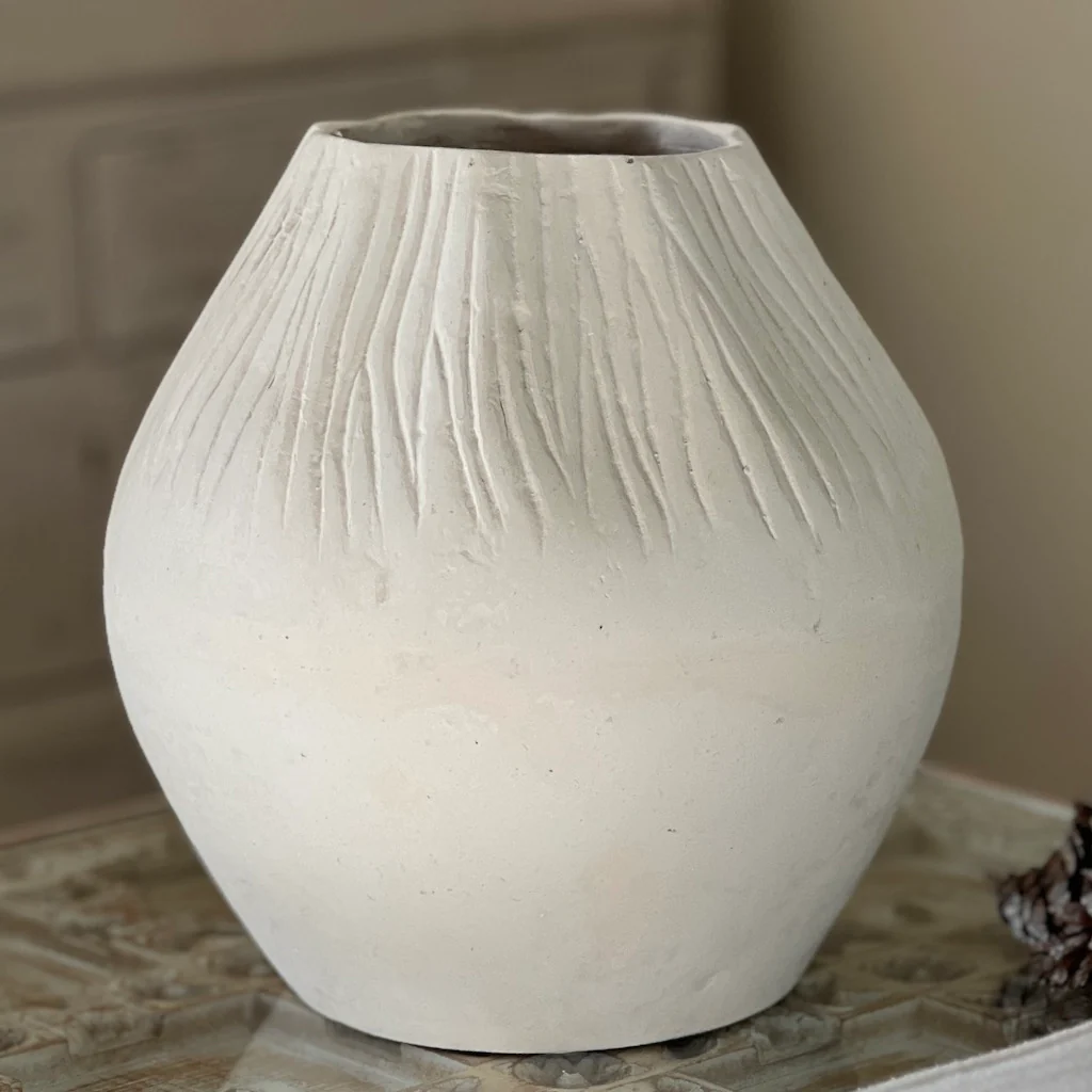 Winton Papier Mache Vase - Image 3