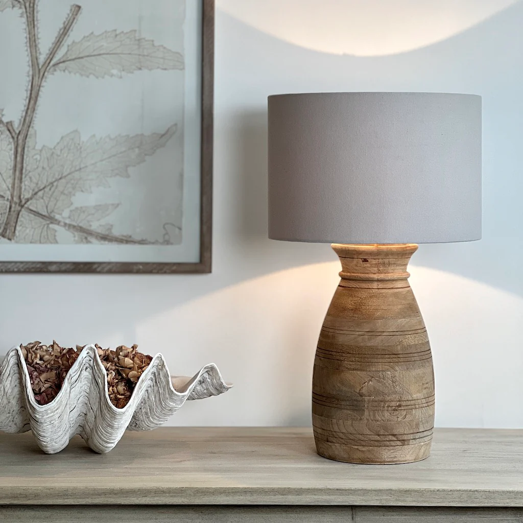 Killington Wooden Table Lamp - Image 3