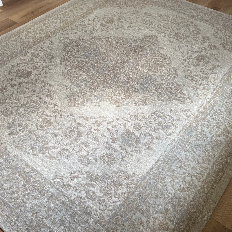 Woven Stone Sand Patterned Smooth Rug - Image 3