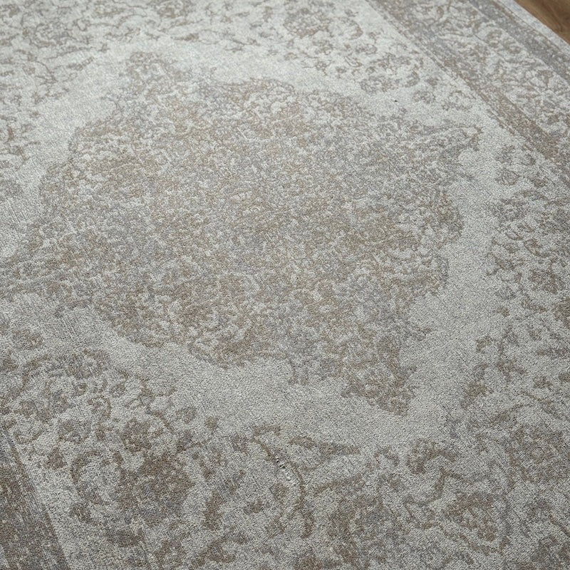 Woven Stone Sand Patterned Smooth Rug - Image 7