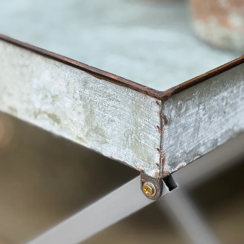 Zinc Folding Butlers Tray Table - Image 4